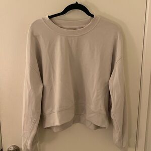 lululemon athletica Cream Sweatshirt